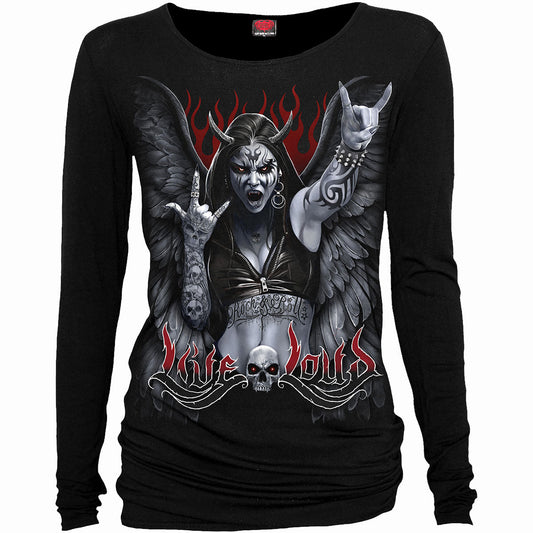 Long-sleeved T-shirt Spiral Rock Loud