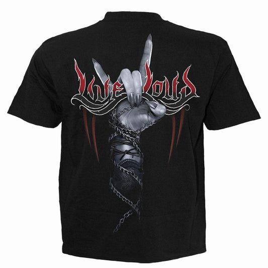 T-shirt Spiral Rock Loud