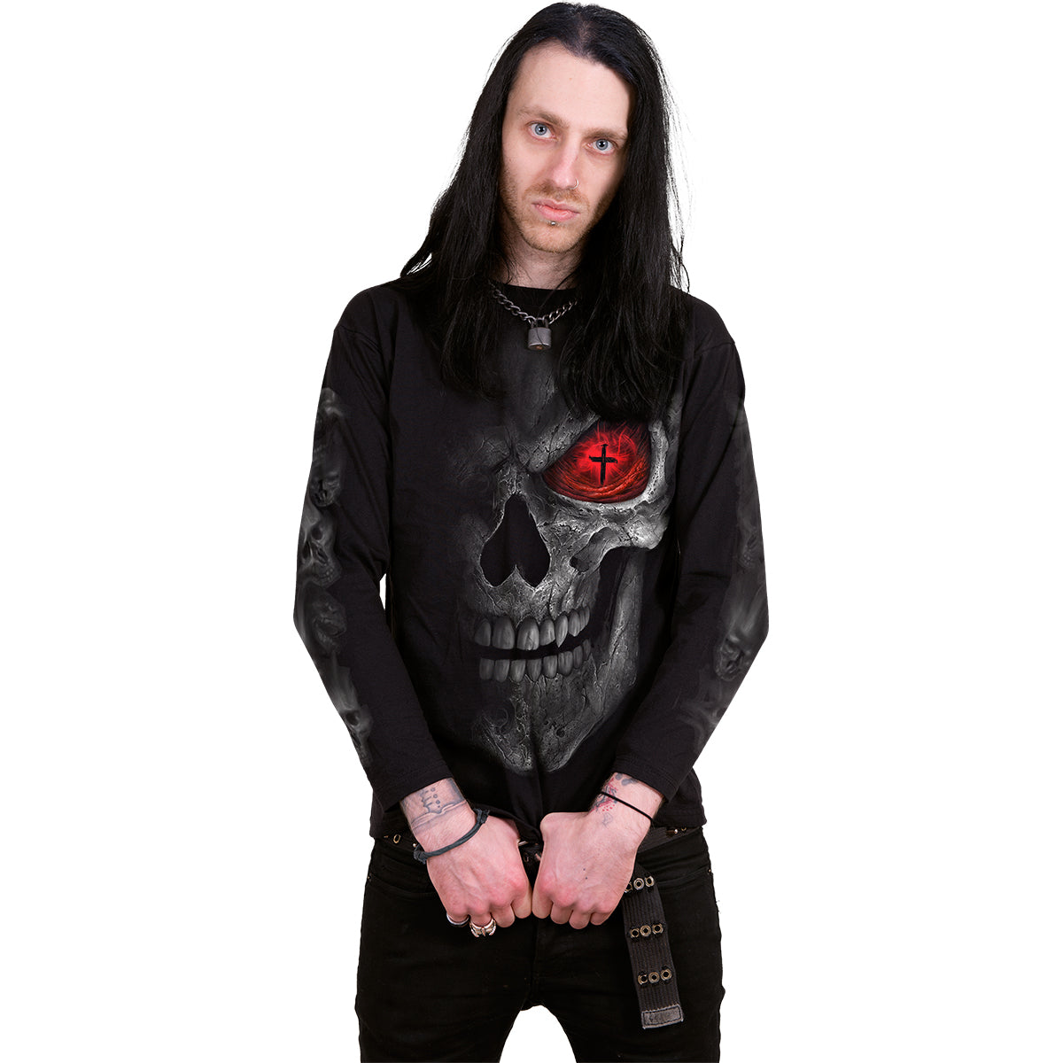 Long-sleeved T-shirt Spiral Death Stare