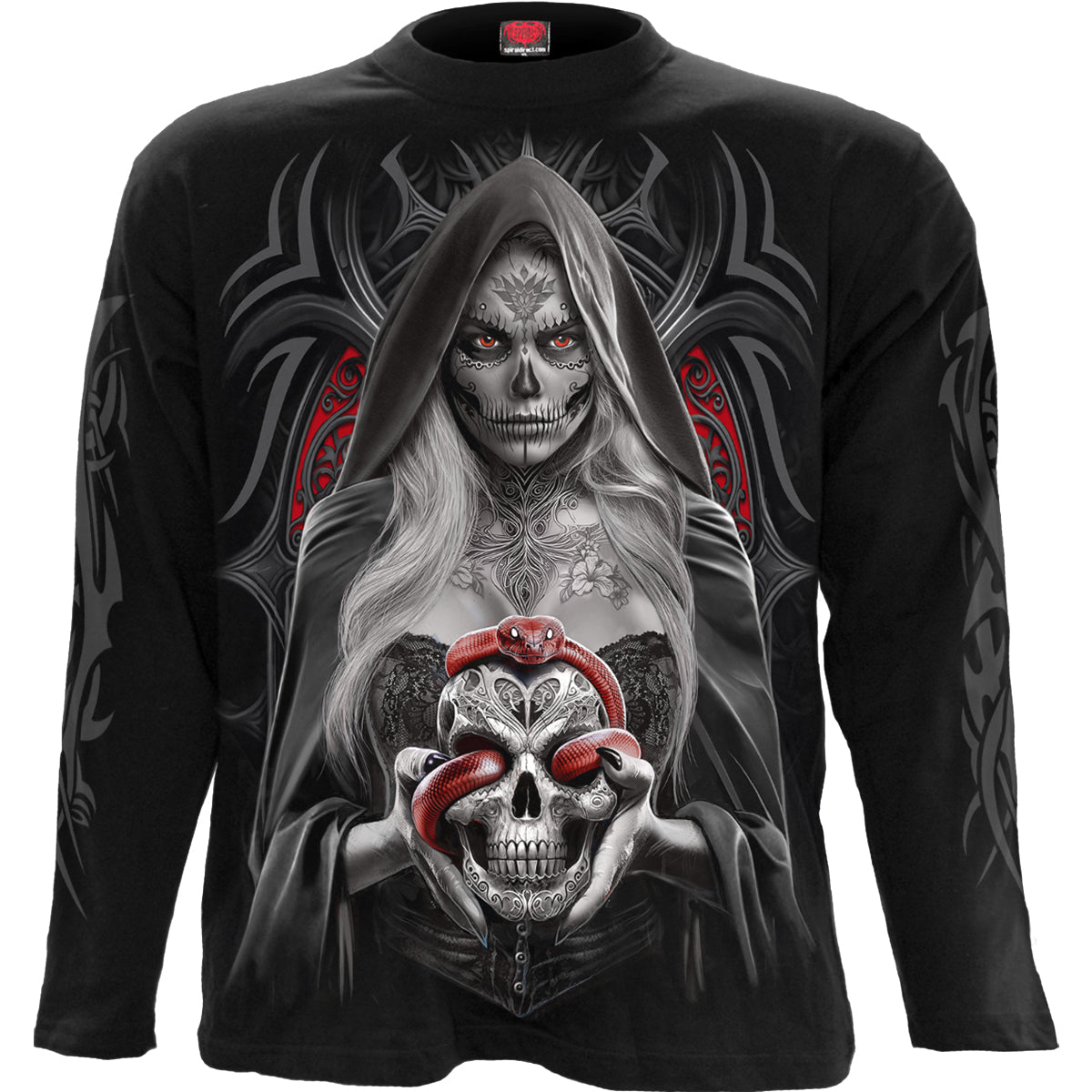 Long Sleeve T-shirt Spiral High Priestess