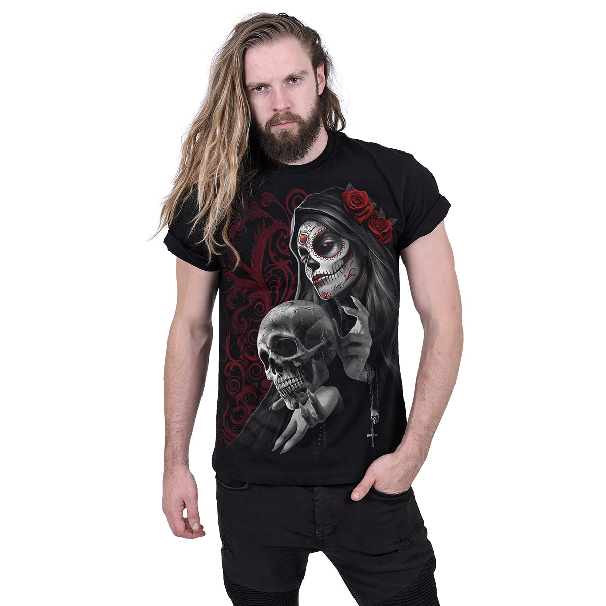 T-Shirt Spiral Love Is Dead