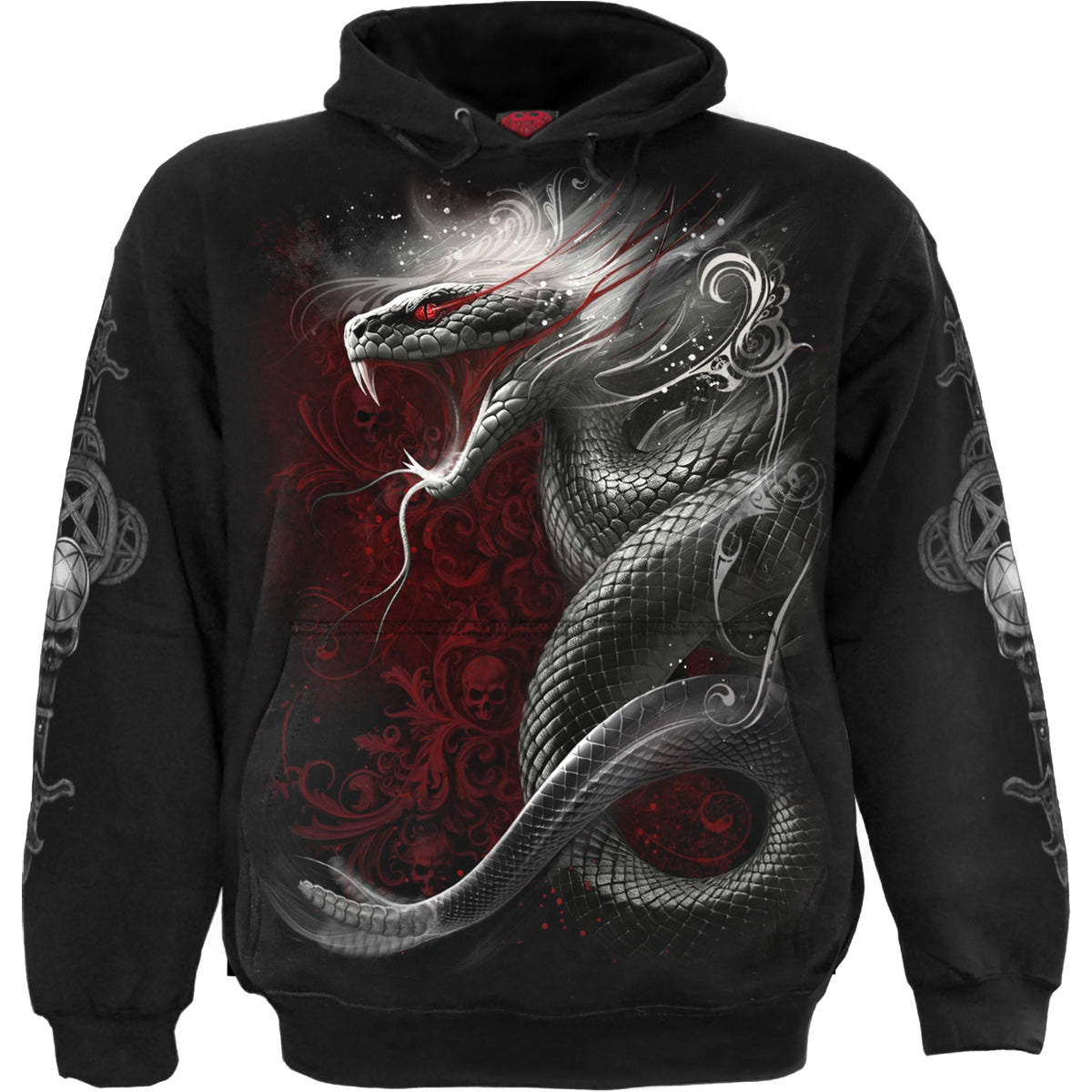 Kapuzenpullover Spiral Gothic Serpent