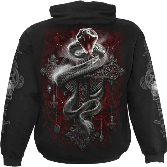 Hoodie Spiral Gothic Serpent
