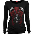 Bild in Galerie-Betrachter laden, Langarm-T-Shirt Spiral Reaperess
