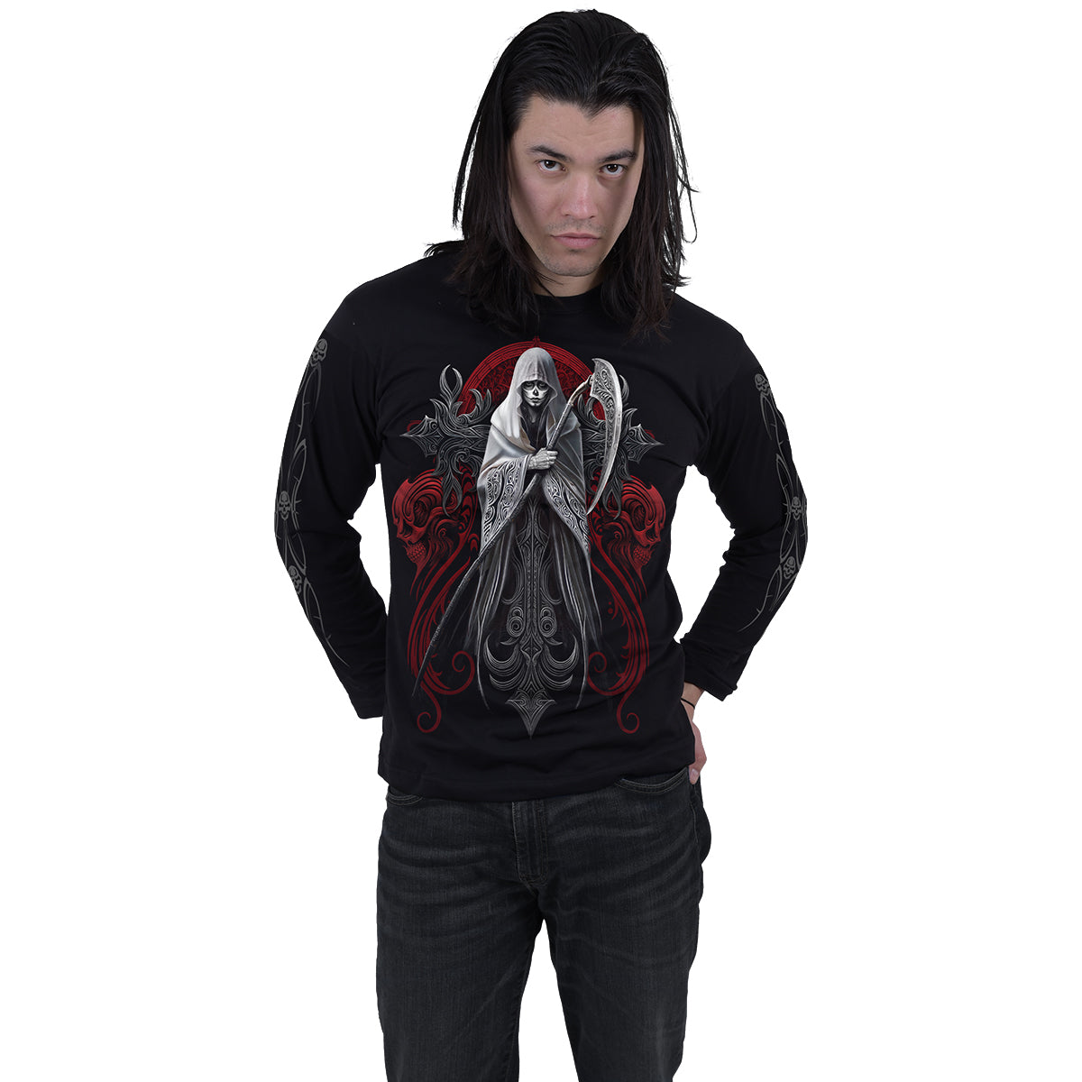Long-sleeved T-shirt Spiral Reaperess