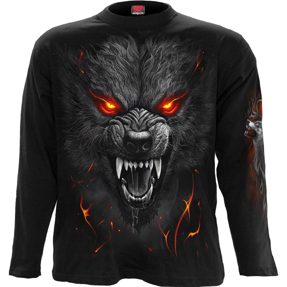 Langarm-T-Shirt Spiral Darkest Fear