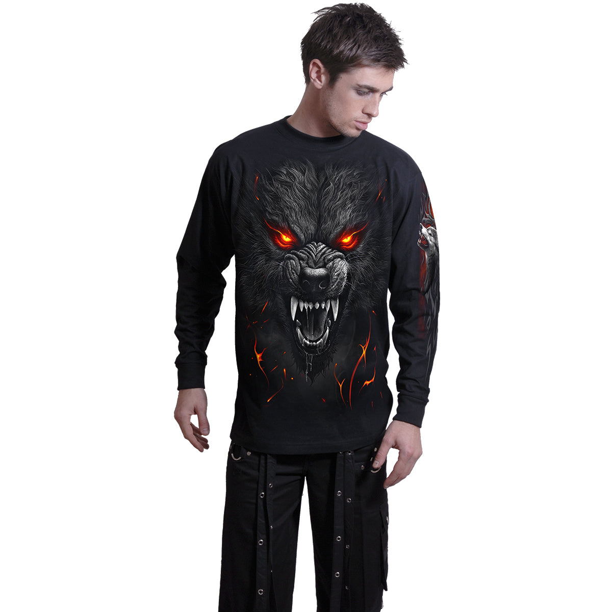 Langarm-T-Shirt Spiral Darkest Fear