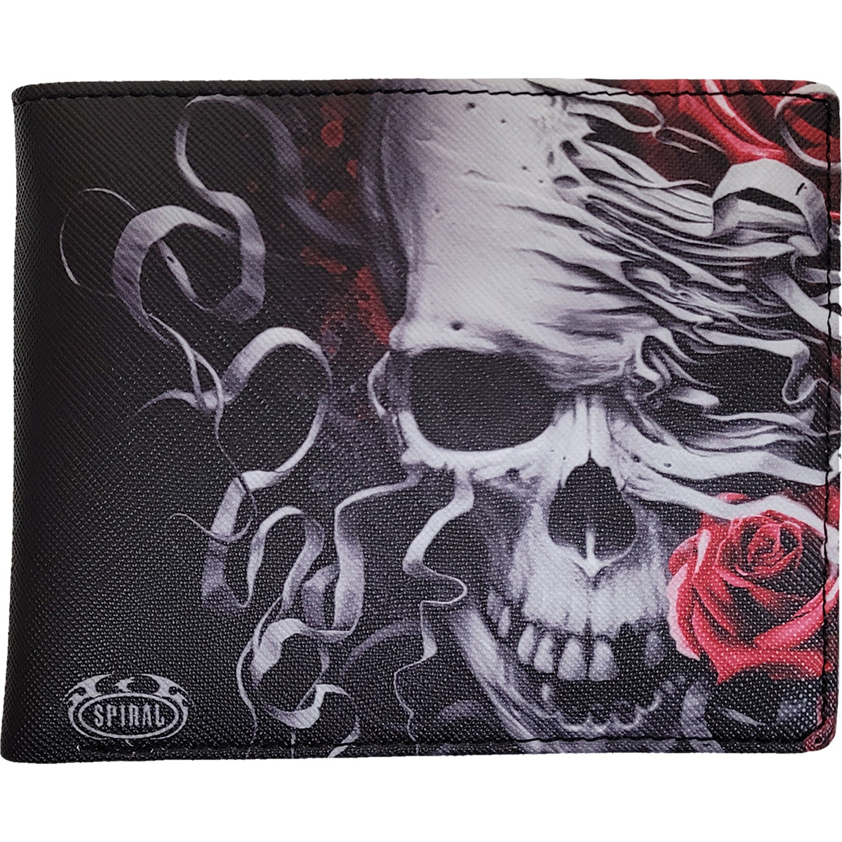 Geldbörse Spiral Skulls N' Roses