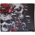 Bild in Galerie-Betrachter laden, Geldbörse Spiral Skulls N' Roses
