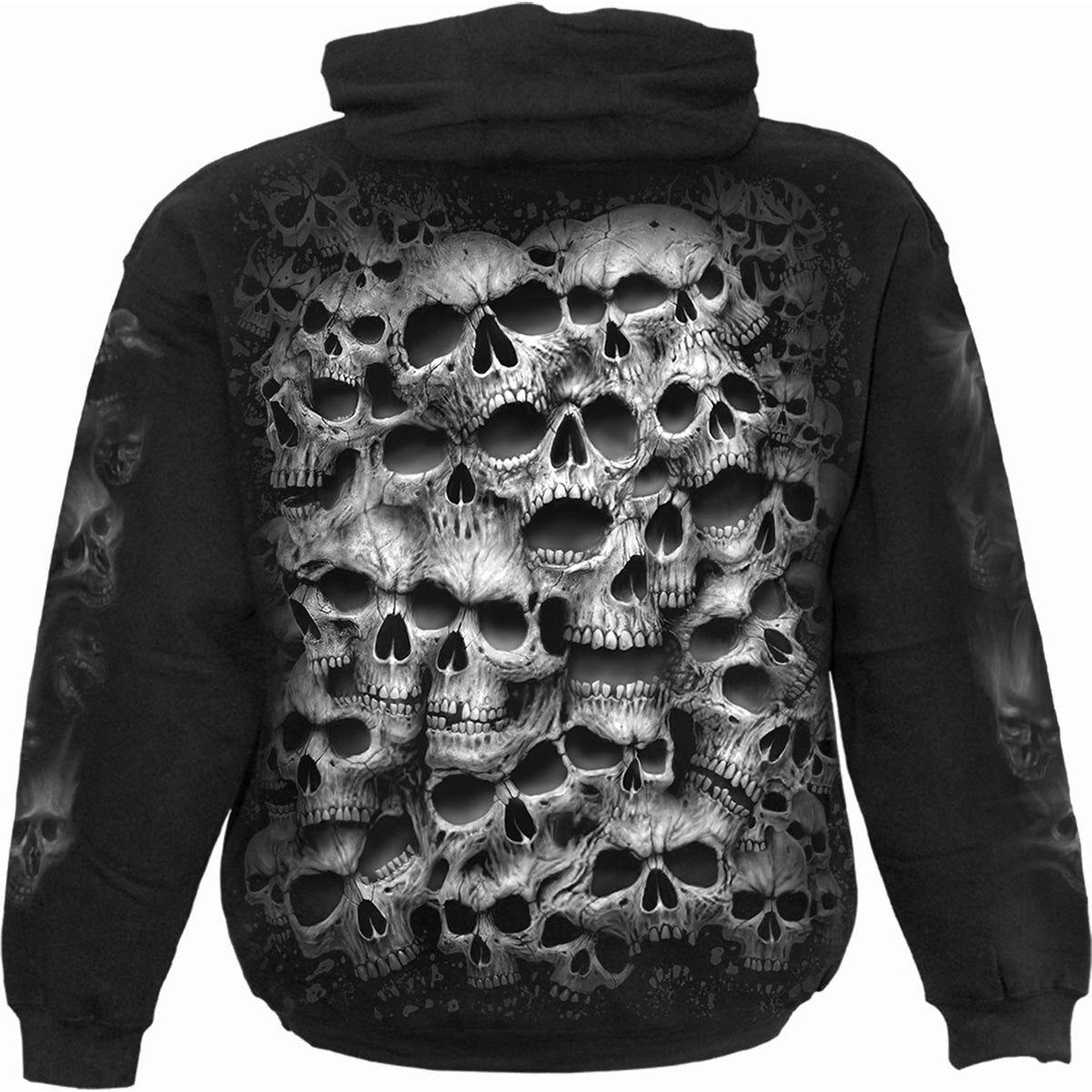 Kapuzenpullover Spiral Twisted Skulls