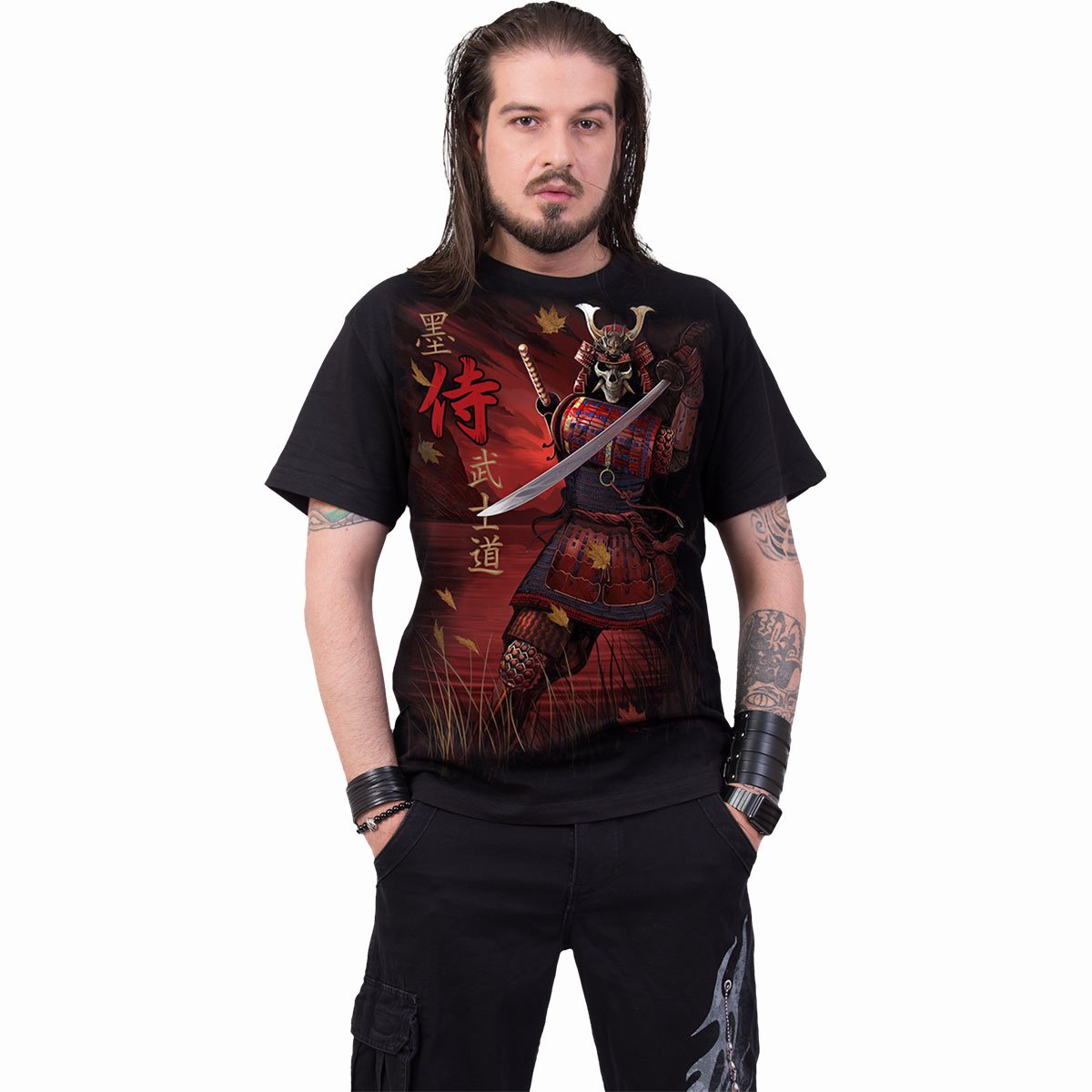 T-Shirt Spiral-Samurai