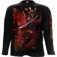 Bild in Galerie-Betrachter laden, Langarm-T-Shirt Spiral Samurai

