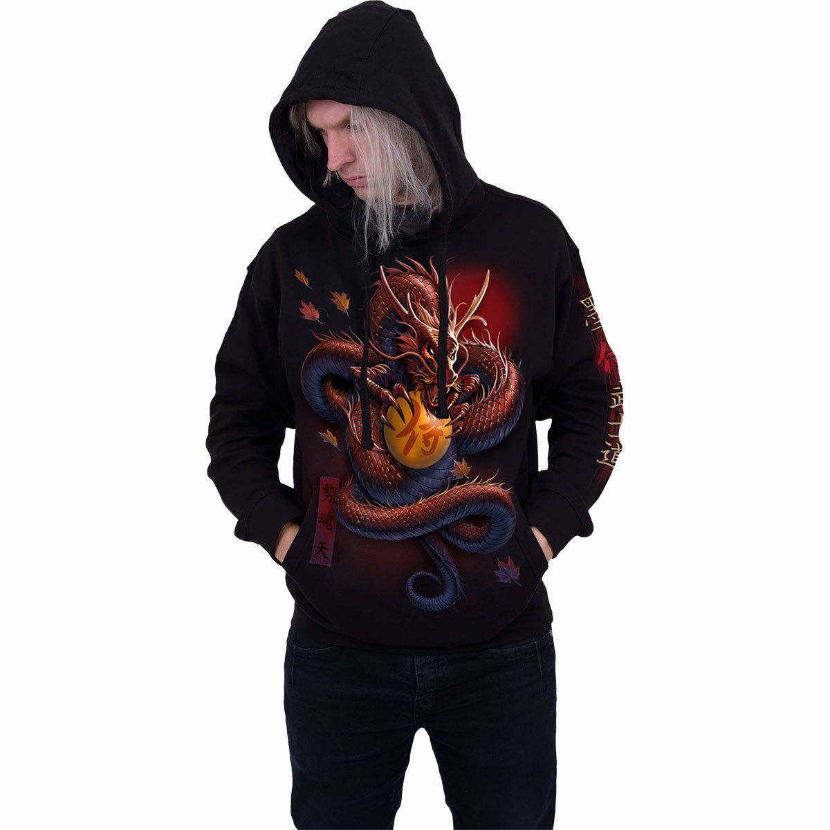 Kapuzenpullover Spiral Samurai