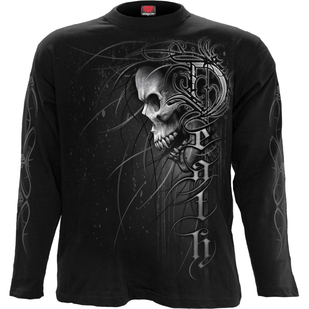 Long-sleeved T-shirt Spiral Death Forever