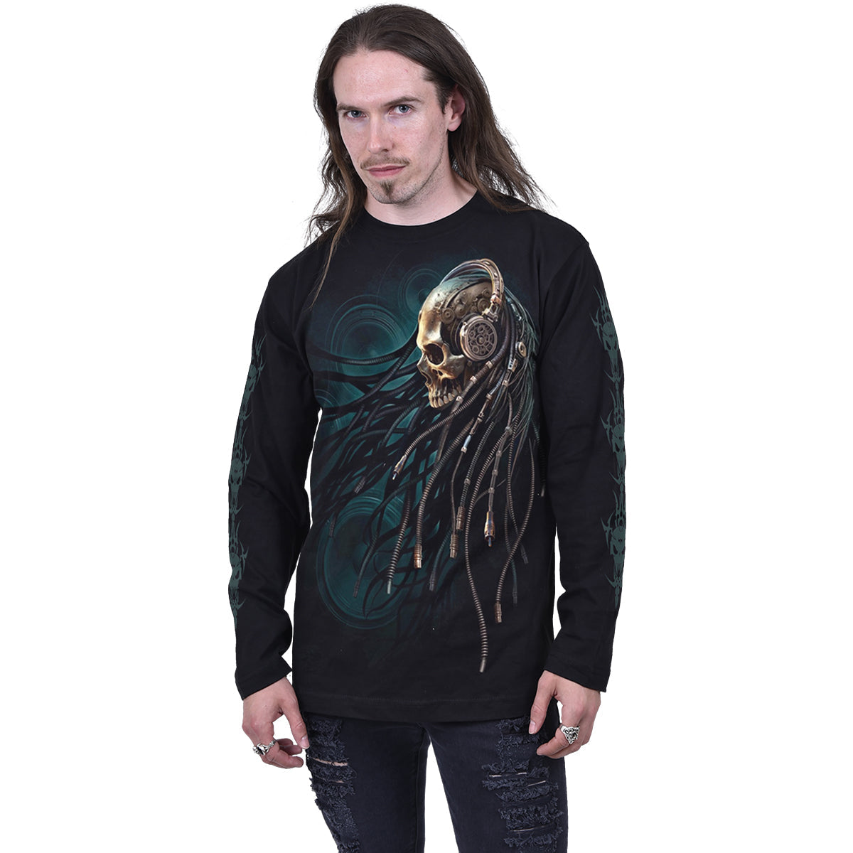 Langärmliges T-Shirt Spiral Dread Rocks