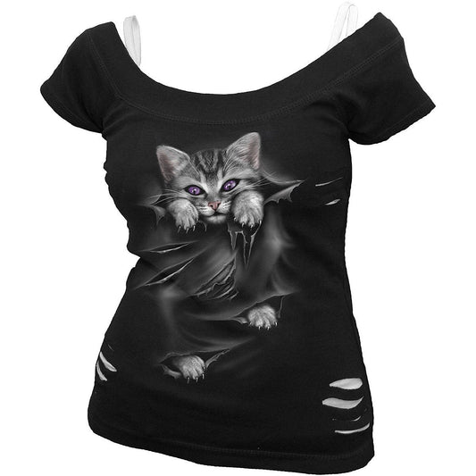 Tops - Short Sleeve Spiral Bright Eyes