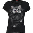 Load image into Gallery viewer, Tops - Short Sleeve Spiral Bright Eyes
