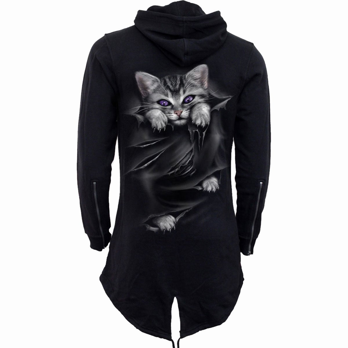 Kapuzenpullover Spiral Pocket Kitten