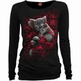 Bild in Galerie-Betrachter laden, Langarm-T-Shirt Spiral Bed Of Roses
