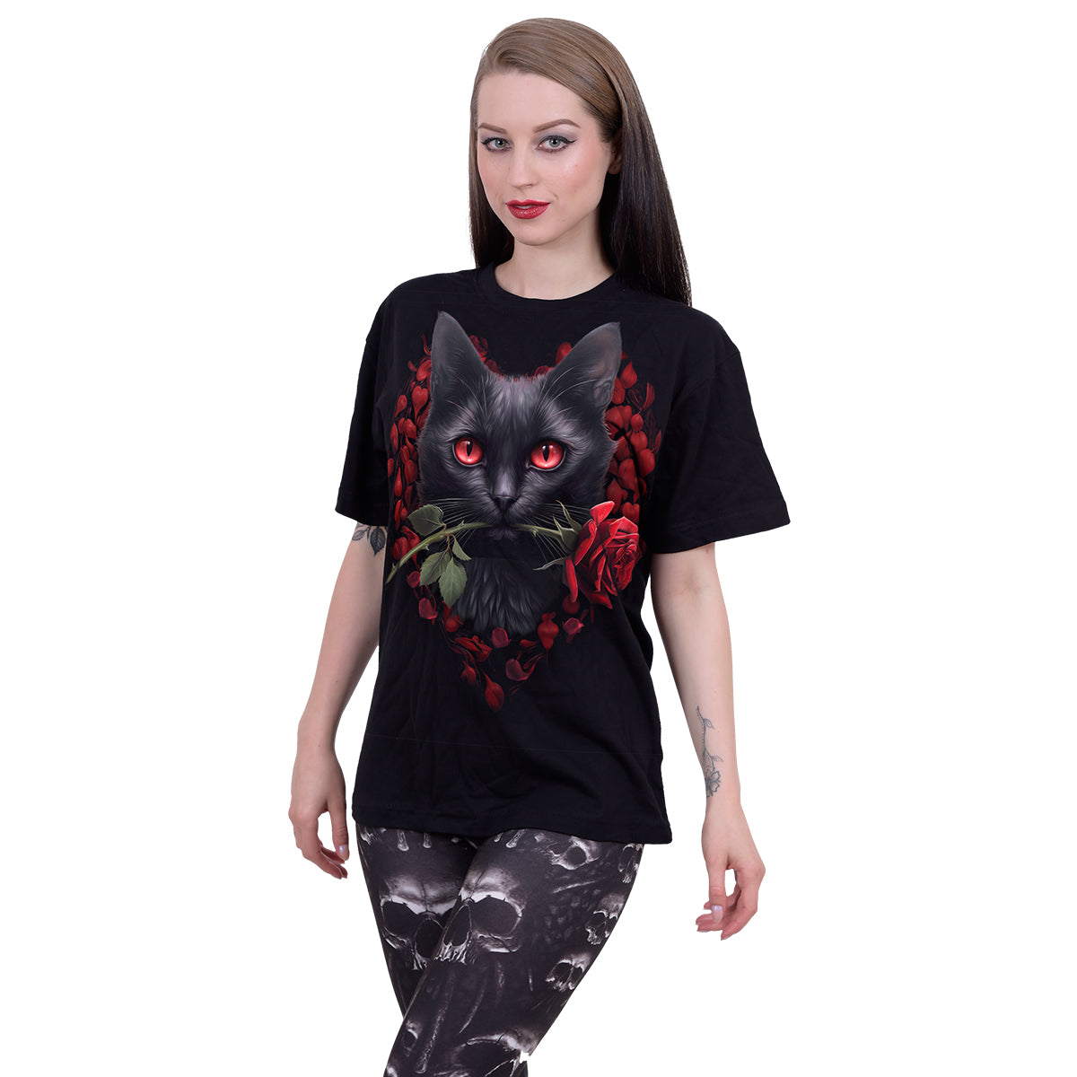 T-shirt Spiral Cat's Love