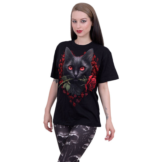 T-shirt Spiral Cat's Love