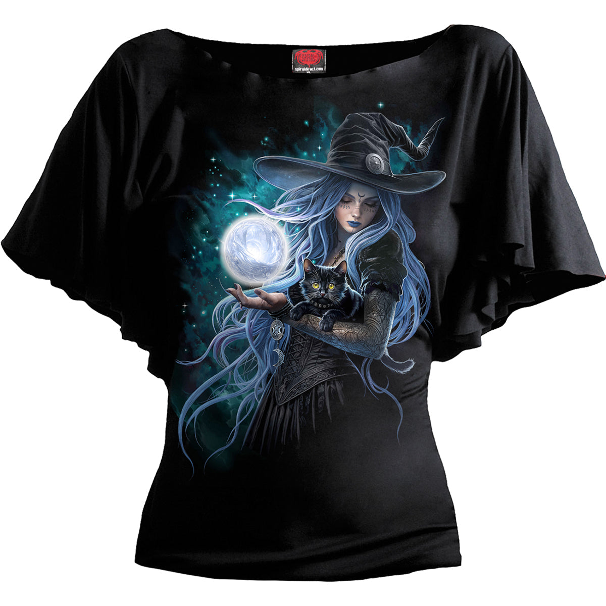 Tops – Kurzarm Spiral Mystic Moon