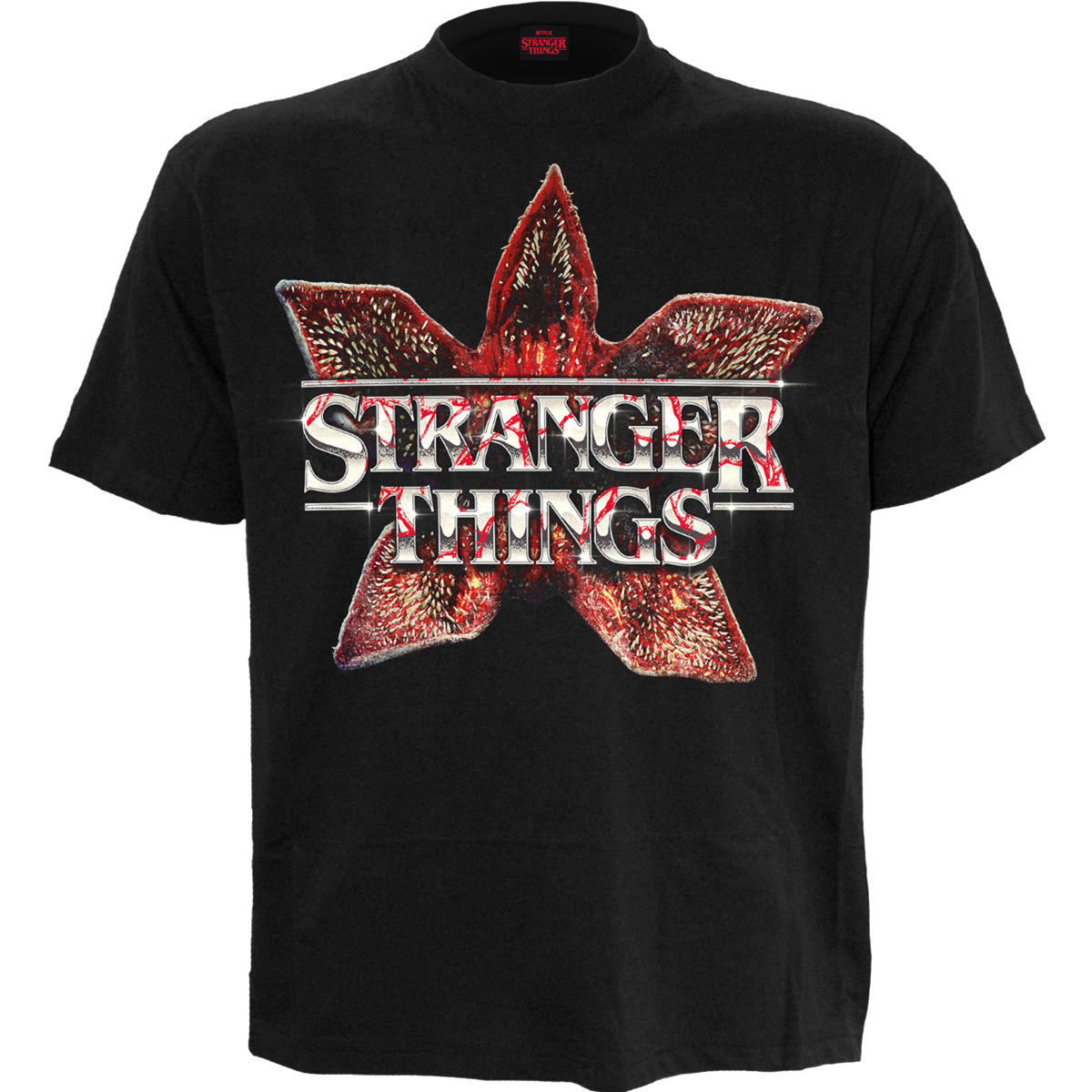 T-shirt Spiral Demogorgan Logo