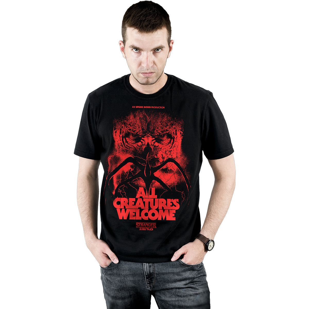 T-Shirt Spiral All Creatures Welcome