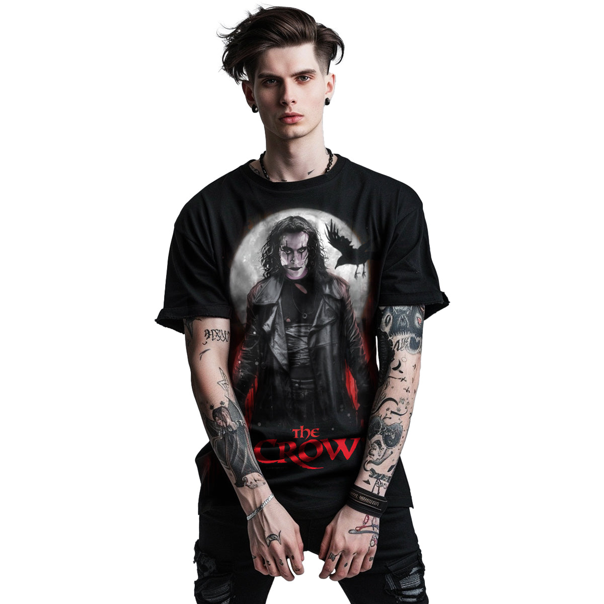 T-Shirt Spiral The Crow
