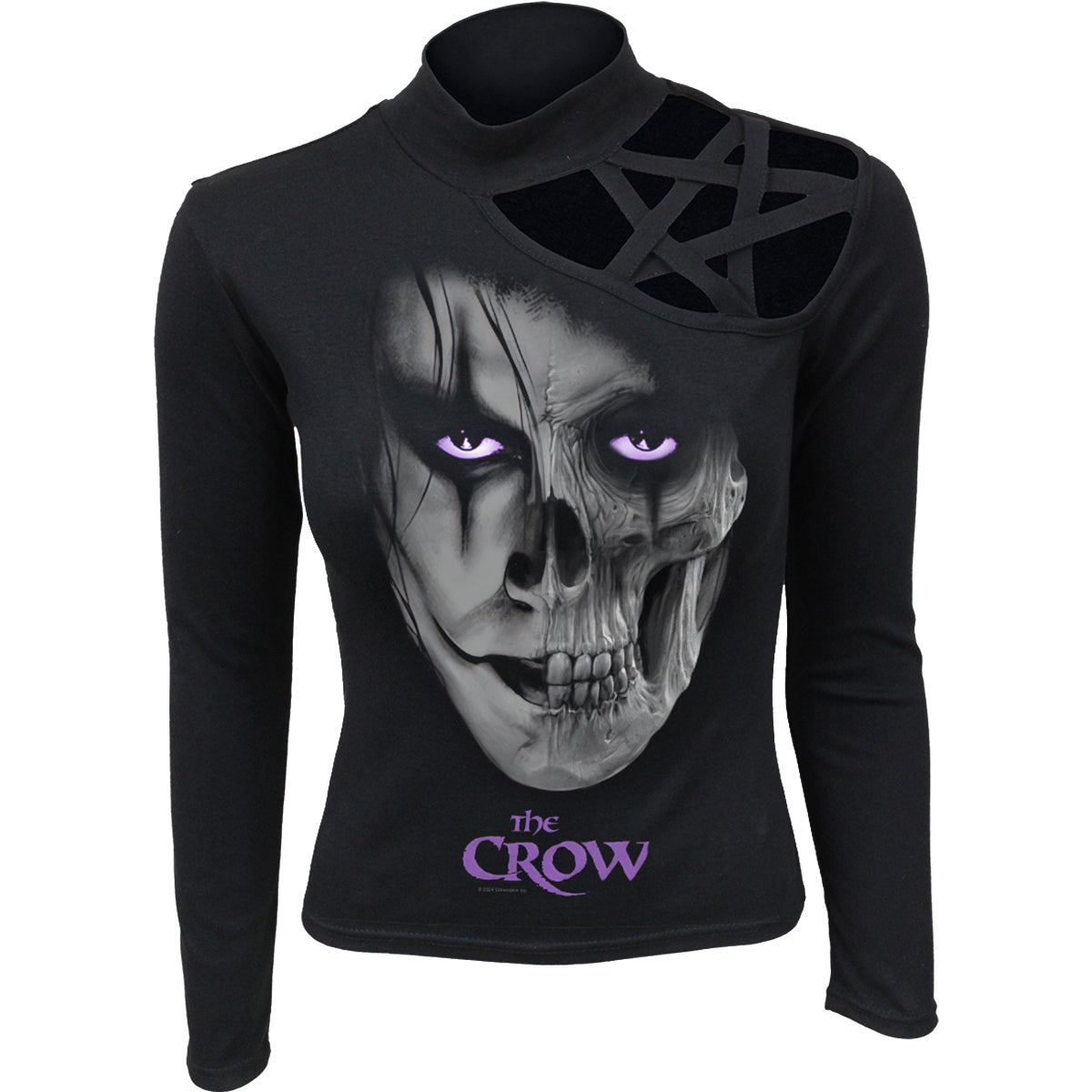 Langarm-T-Shirt Spiral The Crow