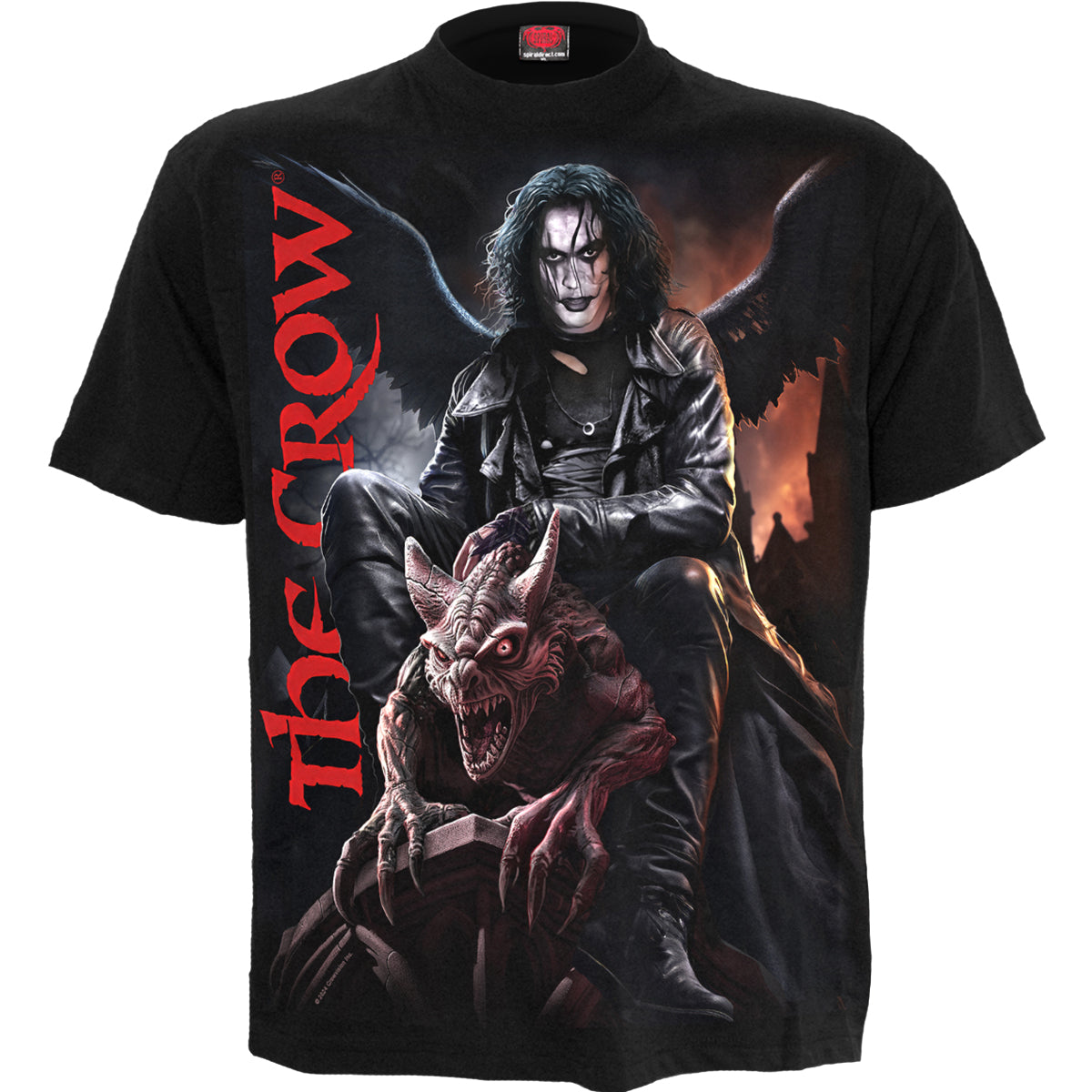 T-Shirt Spiral The Crow
