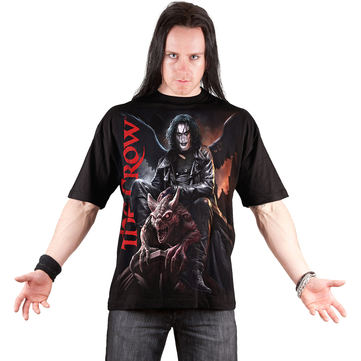T-Shirt Spiral The Crow