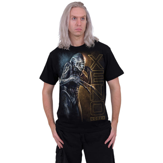 T-shirt Spiral Alien