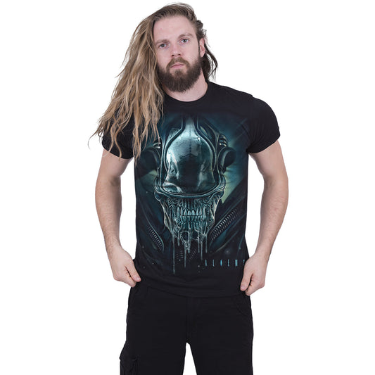 T-shirt Spiral Alien