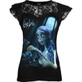 Bild in Galerie-Betrachter laden, Tops - Kurzarm Spiral Corpse Bride

