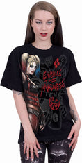 Bild in Galerie-Betrachter laden, T-Shirt Spiral Harley Quinn
