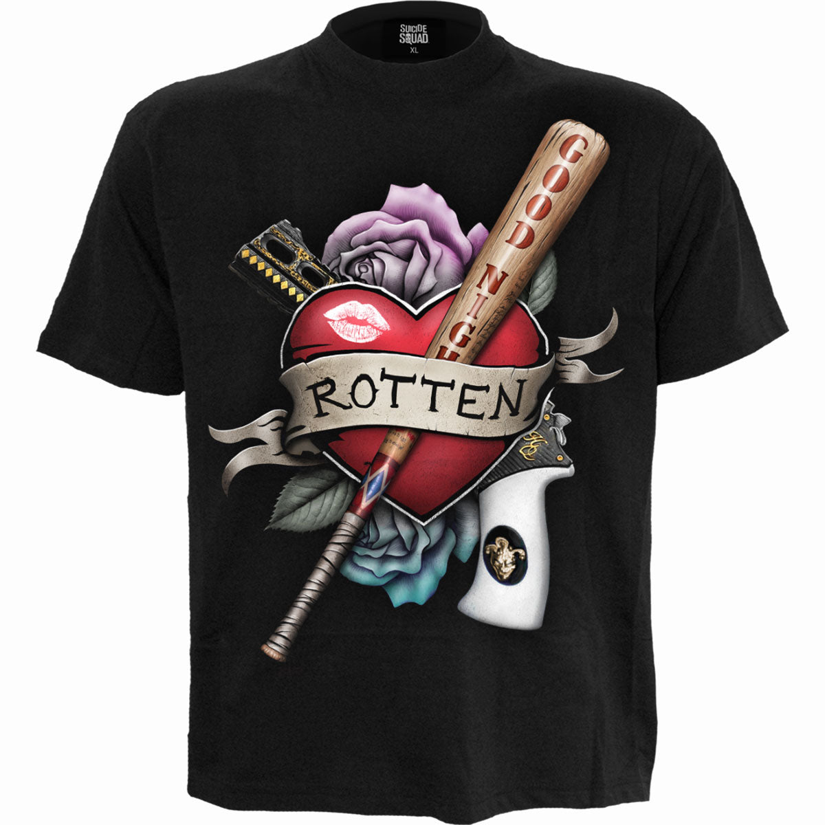 T-Shirt Spiral Harley Quinn