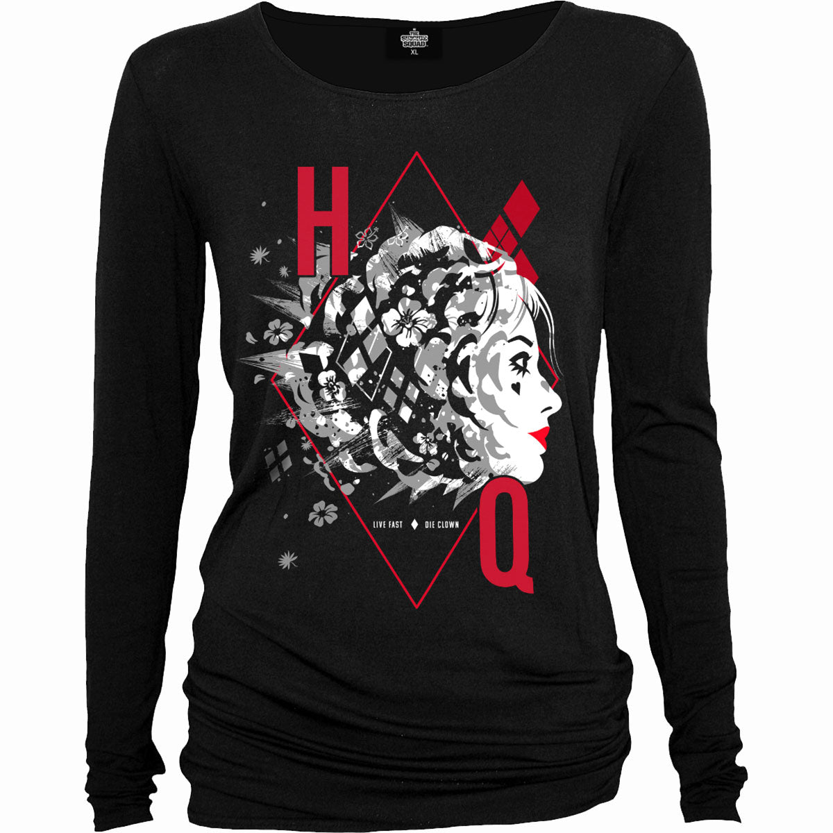 Langärmliges T-Shirt Spiral Harley Quinn