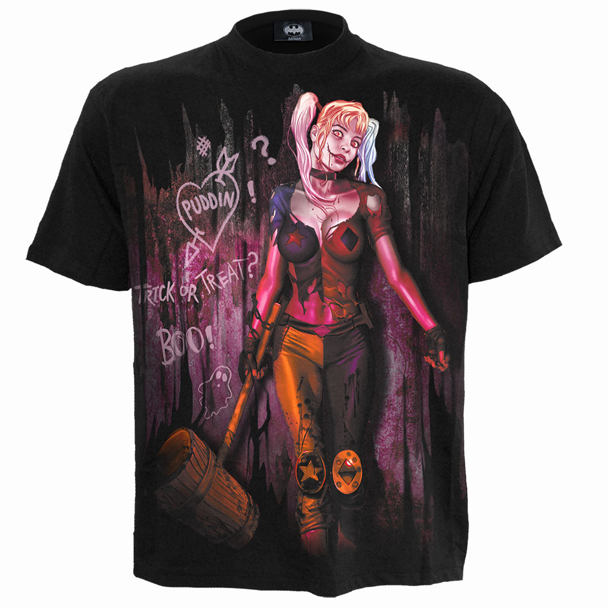 T-Shirt Spiral Harley Quinn