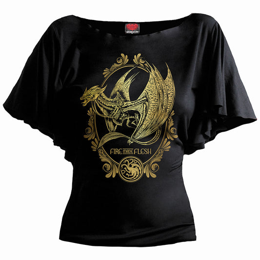 Tops - Short Sleeve Spiral Hood 2
