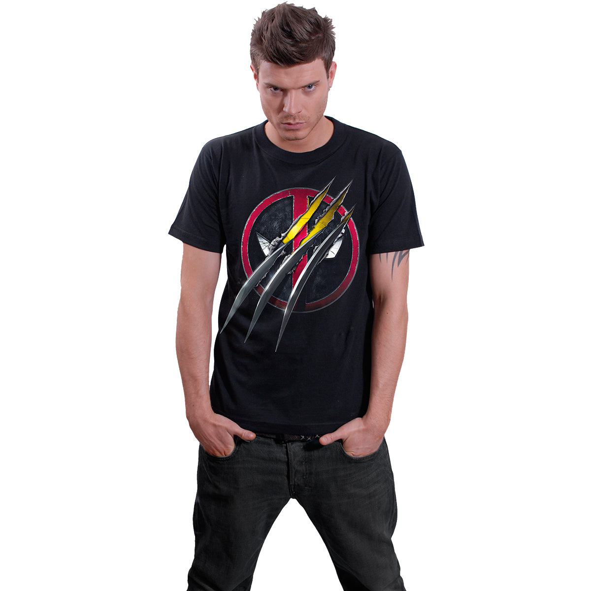 T-Shirt Spiral Deadpool