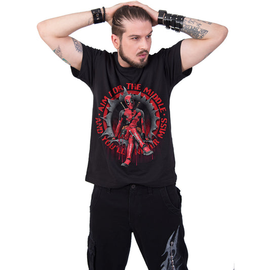 T-shirt Spiral Deadpool