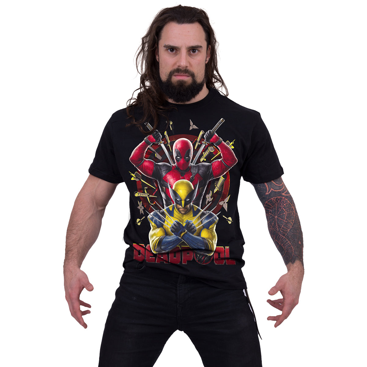 T-Shirt Spiral Deadpool