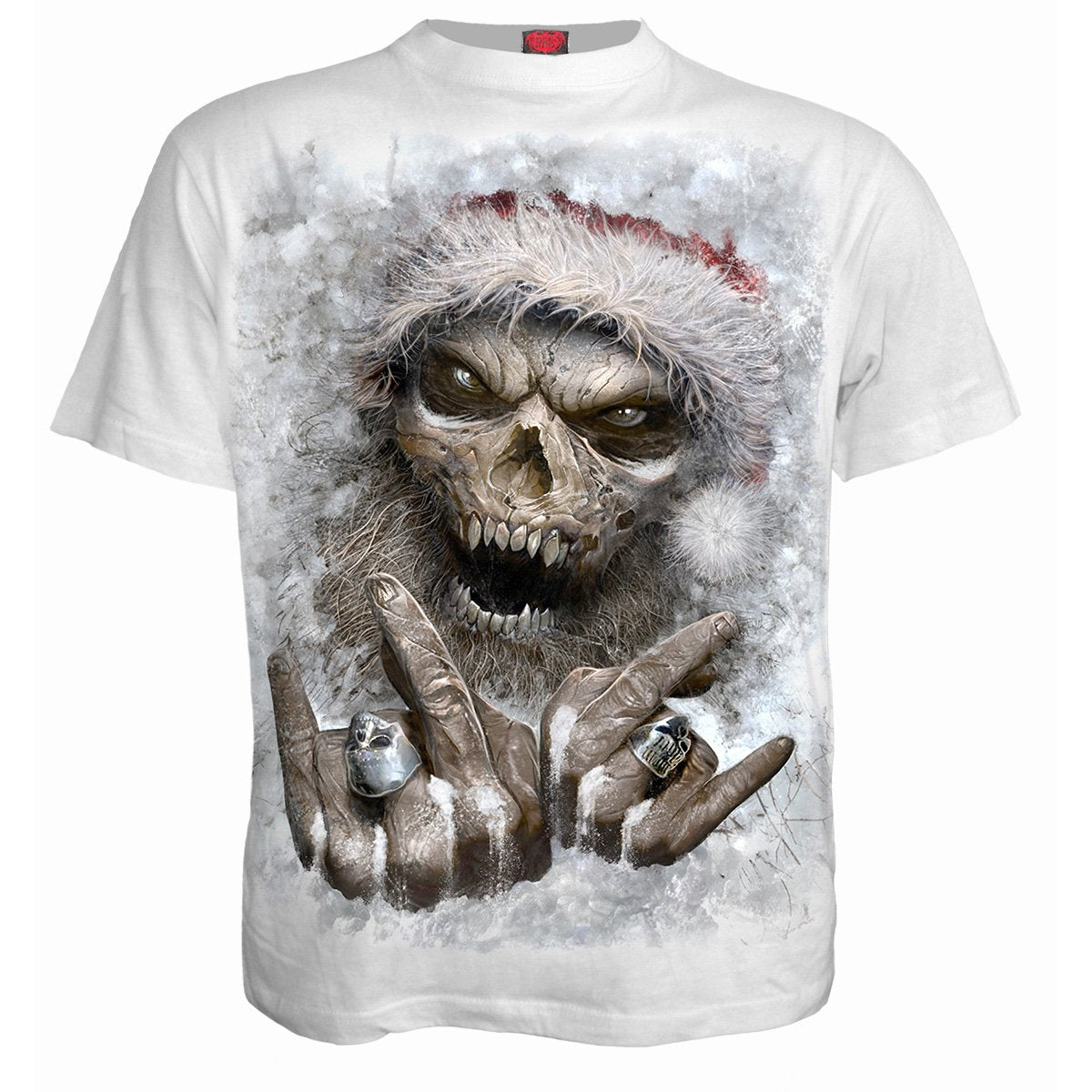 T-Shirt Spiral Rock Santa