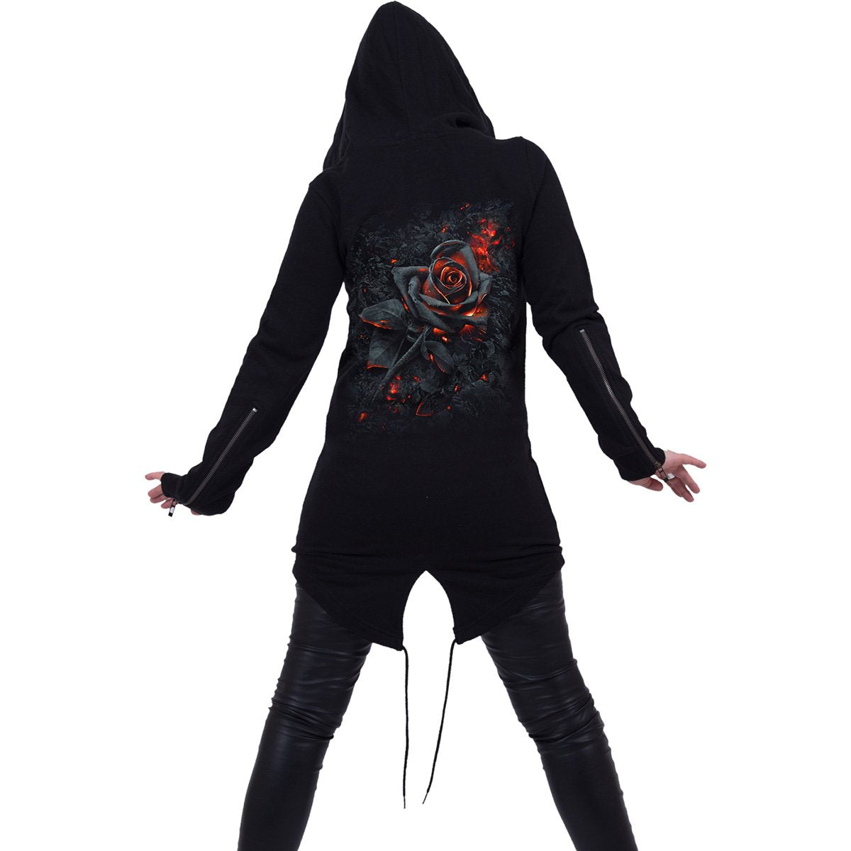 Kapuzenpullover Spiral Burnt Rose