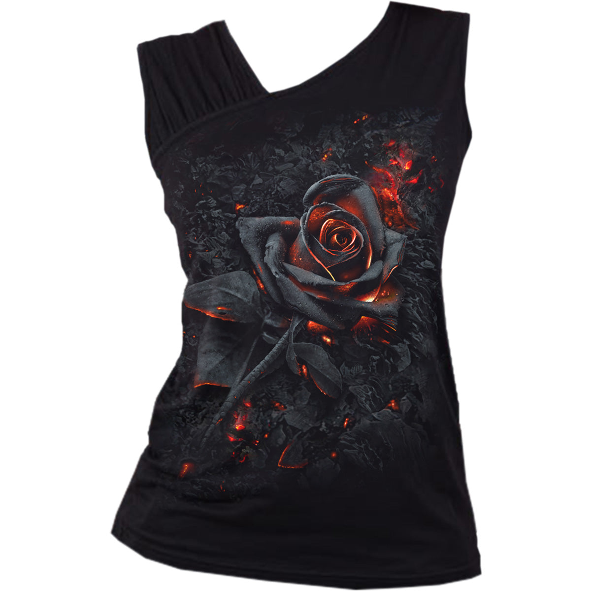 Tanktop Spiral Burnt Rose