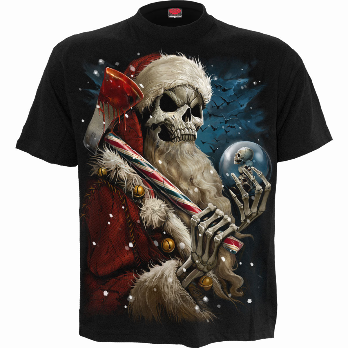 T-Shirt Spiral-Zuckerstangen-Weihnachtsmann