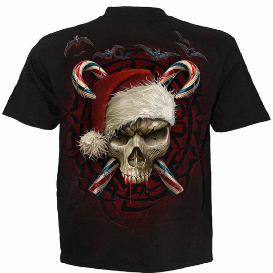 T-Shirt Spiral-Zuckerstangen-Weihnachtsmann