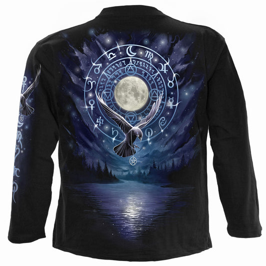 Long-sleeved T-shirt Spiral Witchcraft