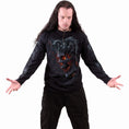 Load image into Gallery viewer, Long-sleeved T-shirt Spiral Death Embers
